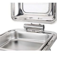 Chafing Dish  Hidrolik Kapak 6 Litre 2/3 Gömme