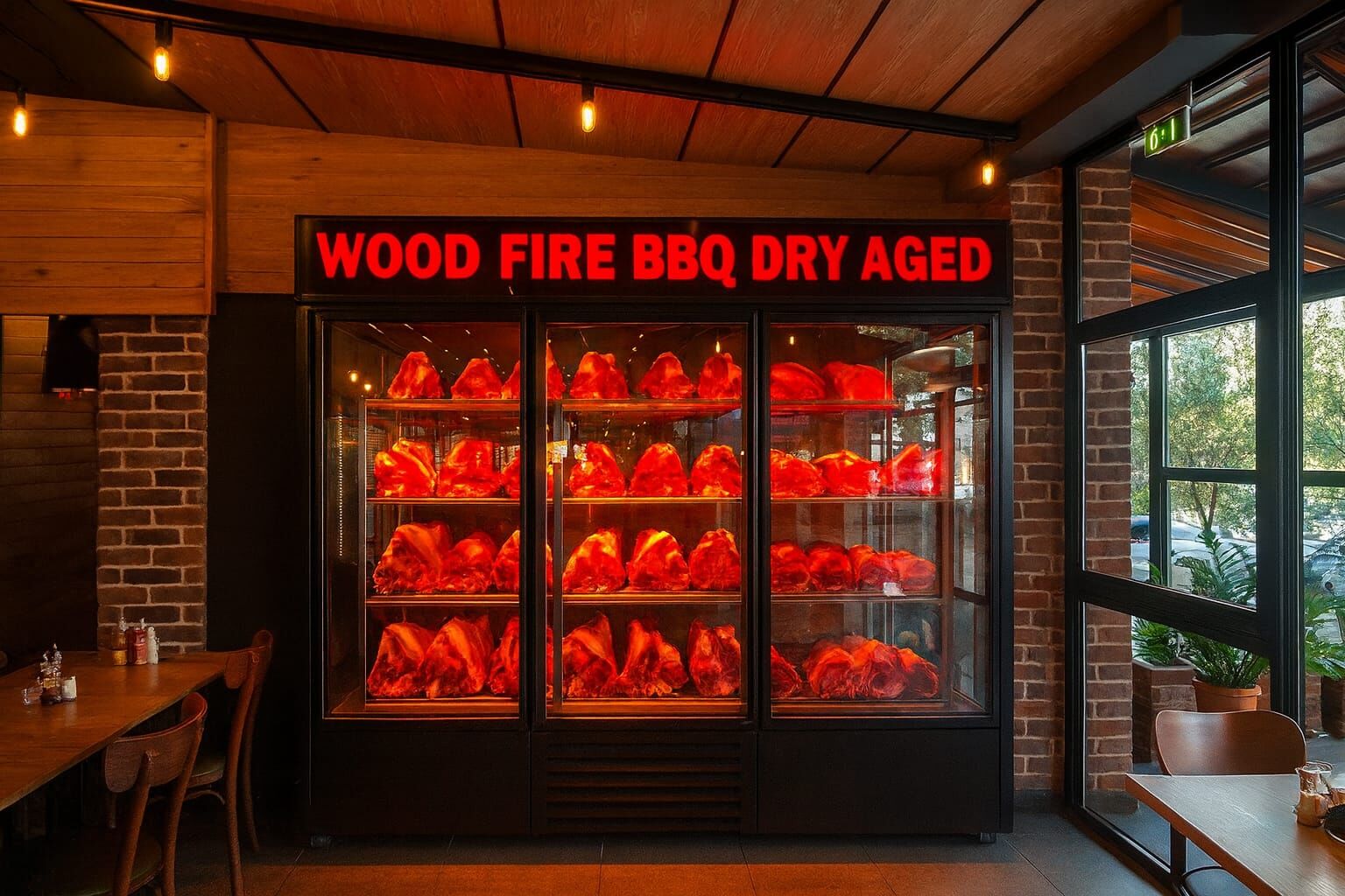 TEK KAPILI DRY AGED DOLABI 80*80*205