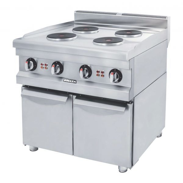 Görkem 4 Gözlü Dolaplı Gazlı Ocak