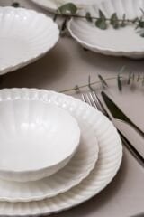 Kütahya Bona Luz 24 Parça 6 Kişilik Yemek Takımı