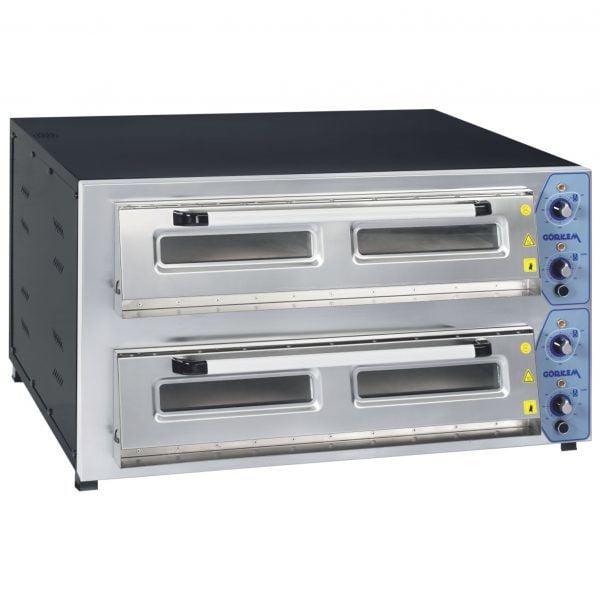 Görkem 52x52 Çift Katlı Pizza Fırını 25x8