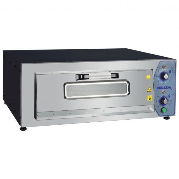 Görkem 92x62 Tek Katlı Pizza Fırını 30x6