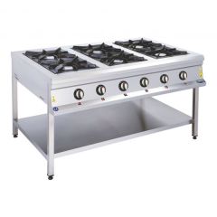 Görkem 6 Lı Taban Raflı Ocak Gazlı Ce