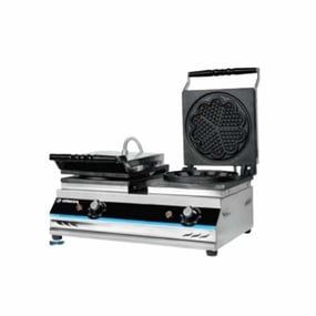 Görkem Çiftli Lüks Papatya Waffle Makinası Elk.