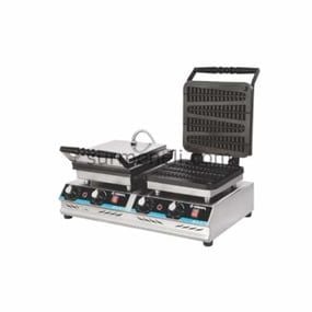 Görkem Çiftli Çubuk Waffle Makinası Elk.