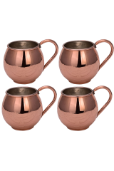 Terra Bardak Düz 580 Ml 4lü Takım Kırmızı