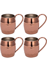 Grande Bardak 2 No Düz 1000 Ml 4lü Takım Kırmızı