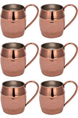 Grande Bardak 1 No Düz 500 Ml 6lı Takım Kırmızı