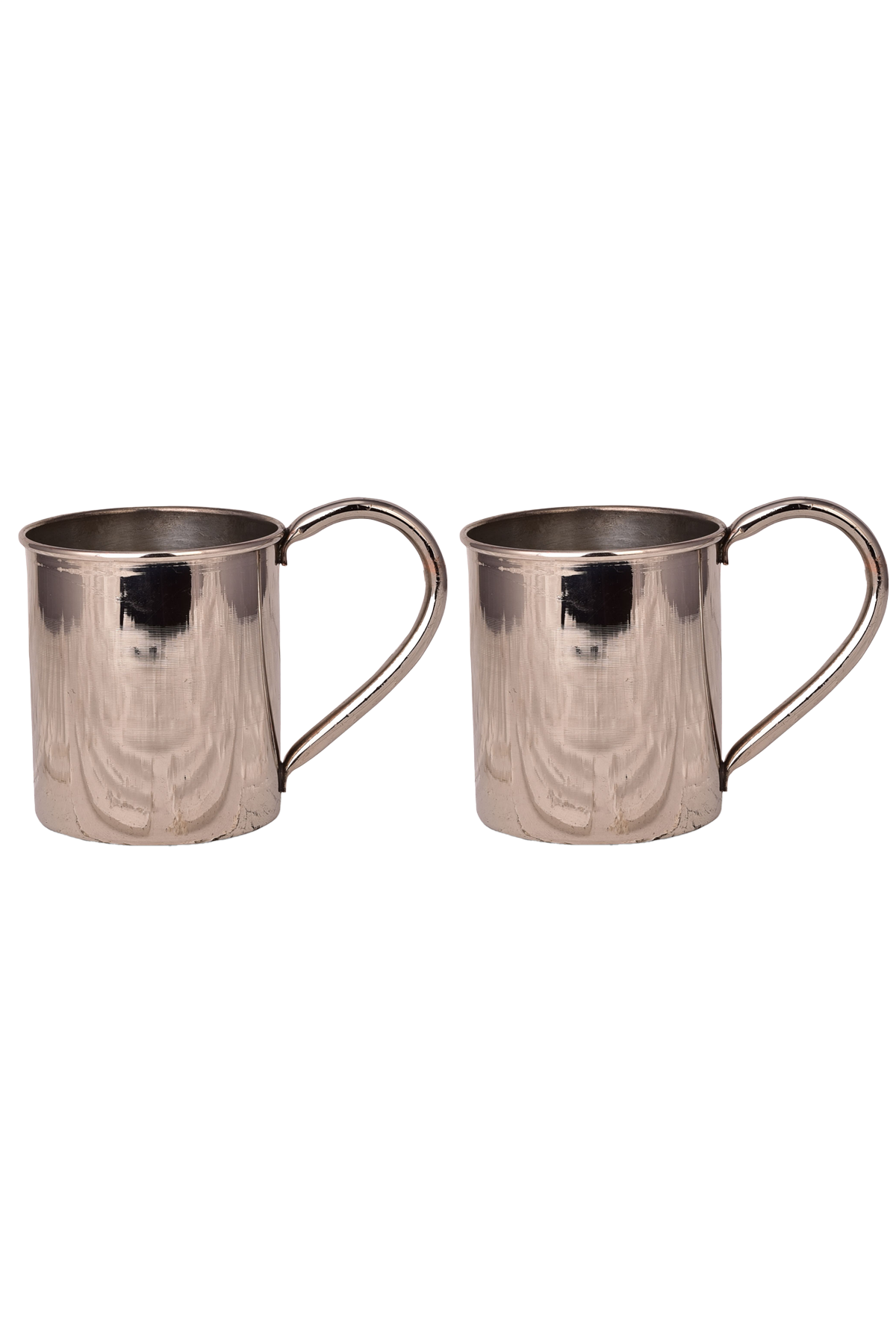 Cup Bardak 1 No Düz 330 Ml 2li Takım Nikel
