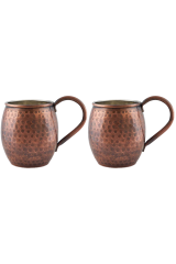 Moscow Mule Bardak El Dövme 500 Ml 2li Takım Oksit