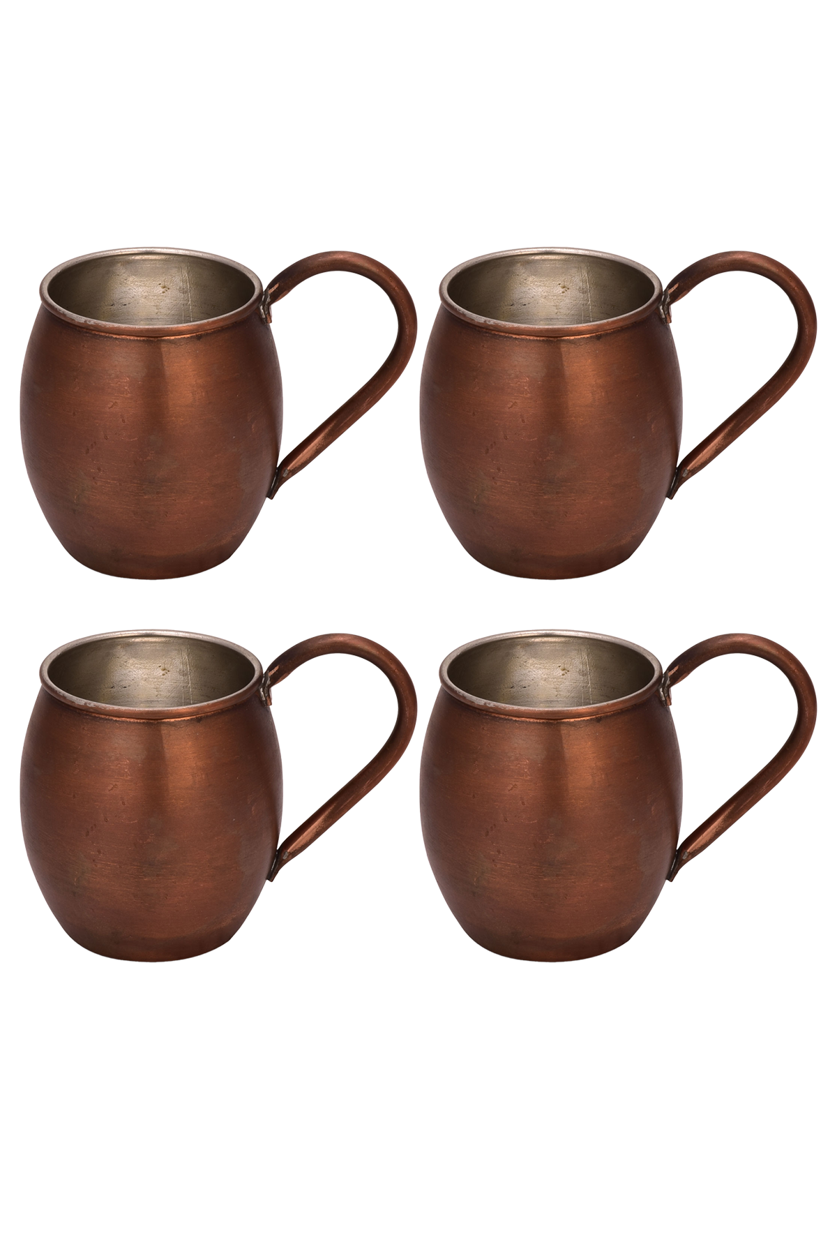 Moscow Mule Bardak Düz 500 Ml 4lü Takım Oksit