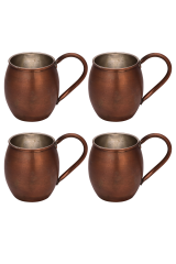 Moscow Mule Bardak Düz 500 Ml 4lü Takım Oksit