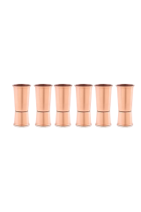 Shot Bardak Düz 40 Ml 6lı Takım Kırmızı