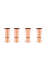 Shot Bardak Düz 40 Ml 4lü Takım Kırmızı