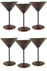 Martini Kadeh Düz 250 Ml 6lı Takım Oksit