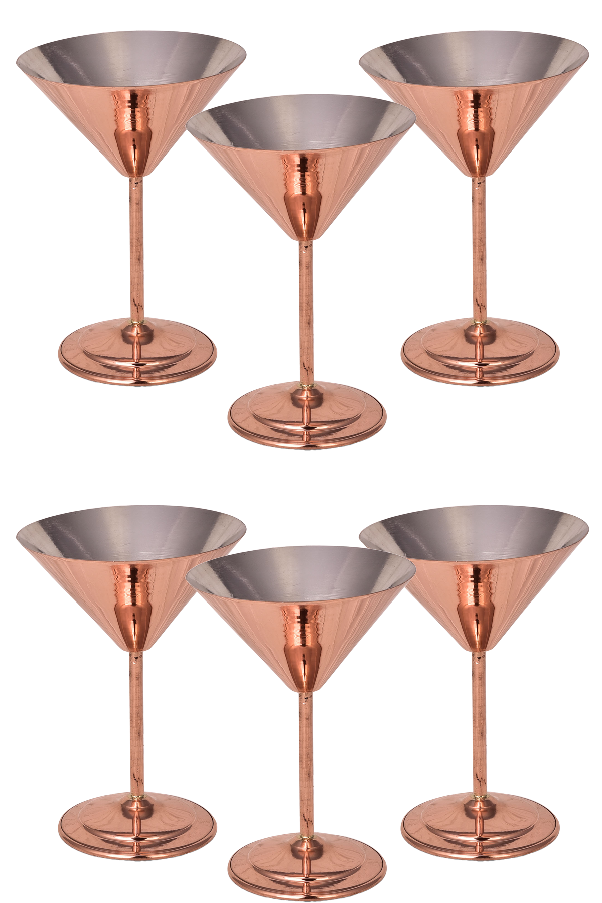 Martini Kadeh Düz 250 Ml 6lı Takım Kırmızı