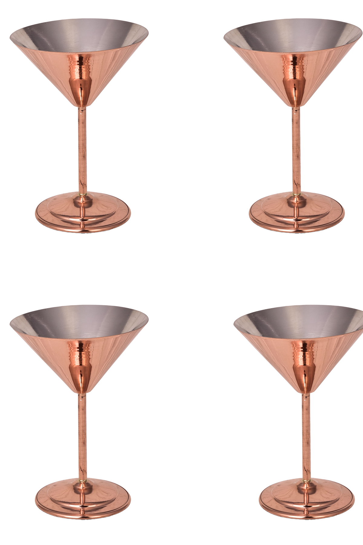 Martini Kadeh Düz 250 Ml 4lü Takım Kırmızı