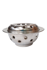 Osmanlı Çaydanlık Isıtıcı 22 Cm Düz Nikel