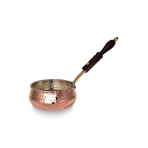 Salsa Sosluk 2 No Ahşap Kulp Makine Dövme Kırmızı
