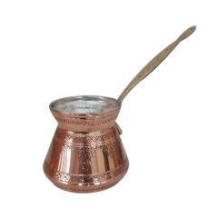 Külhan Cezve 2 No 4 Fincan Zımba İşleme Kırmızı