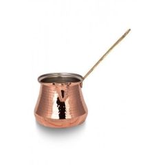 Sütlük Cezve 3 No Makine Dövme Kırmızı