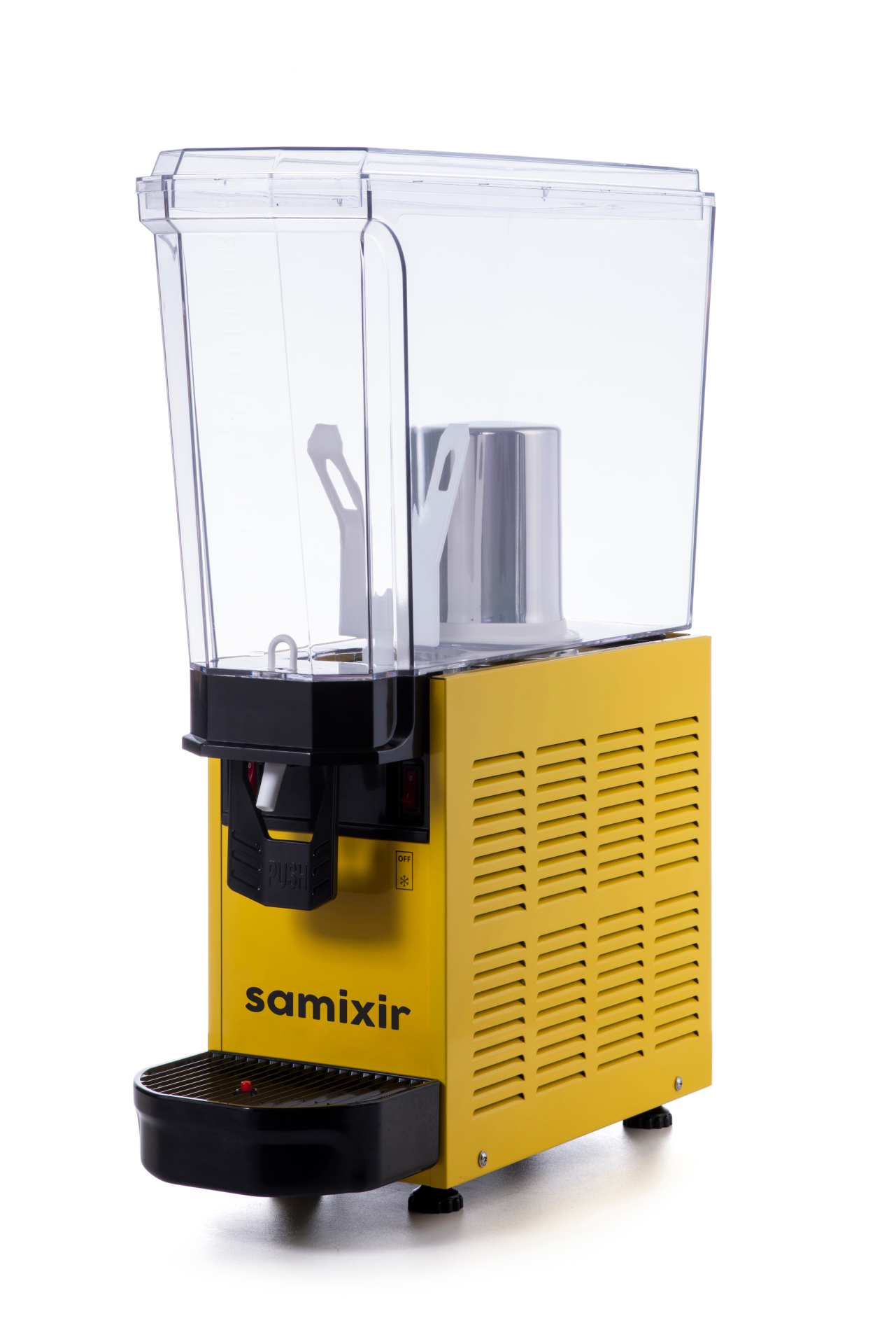 Samixir 20.MY Klasik Mono Soğuk İçecek Dispenseri, 20 L, Karıştırıcılı, Sarı