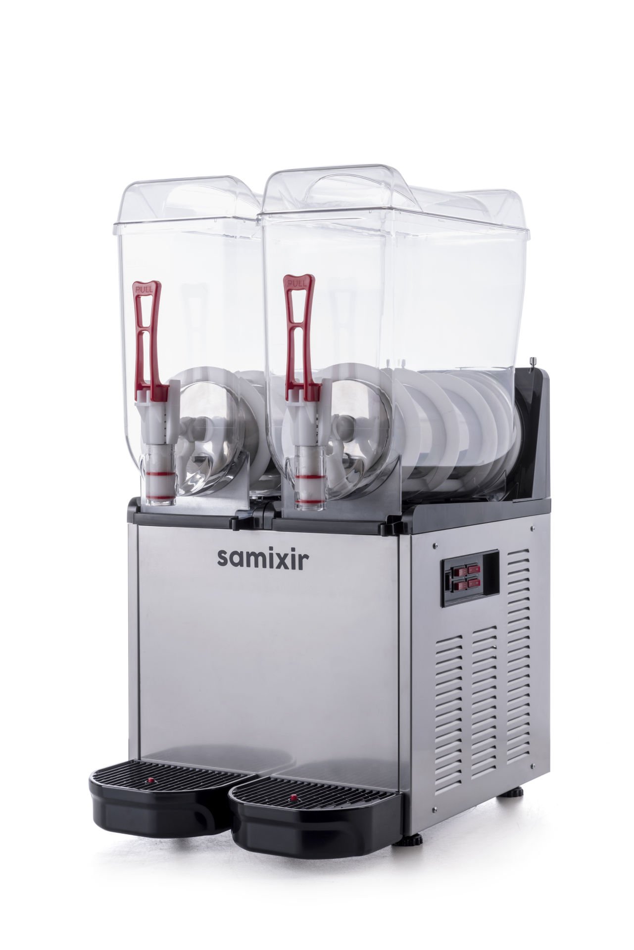 SLUSH BUZLAŞ MAKİNESİ SAMİXİR BUZLU İÇECEK DİSPANSERİ 12 12 24 LİTRE İNOX