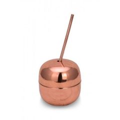 Apple Cocktaıl Pipetli Düz 250 Ml Kırmızı