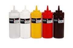 Corona Professional Ketçap&Mayonez Şişe Geniş Kapaklı –Seffaf 450 ml BO2111