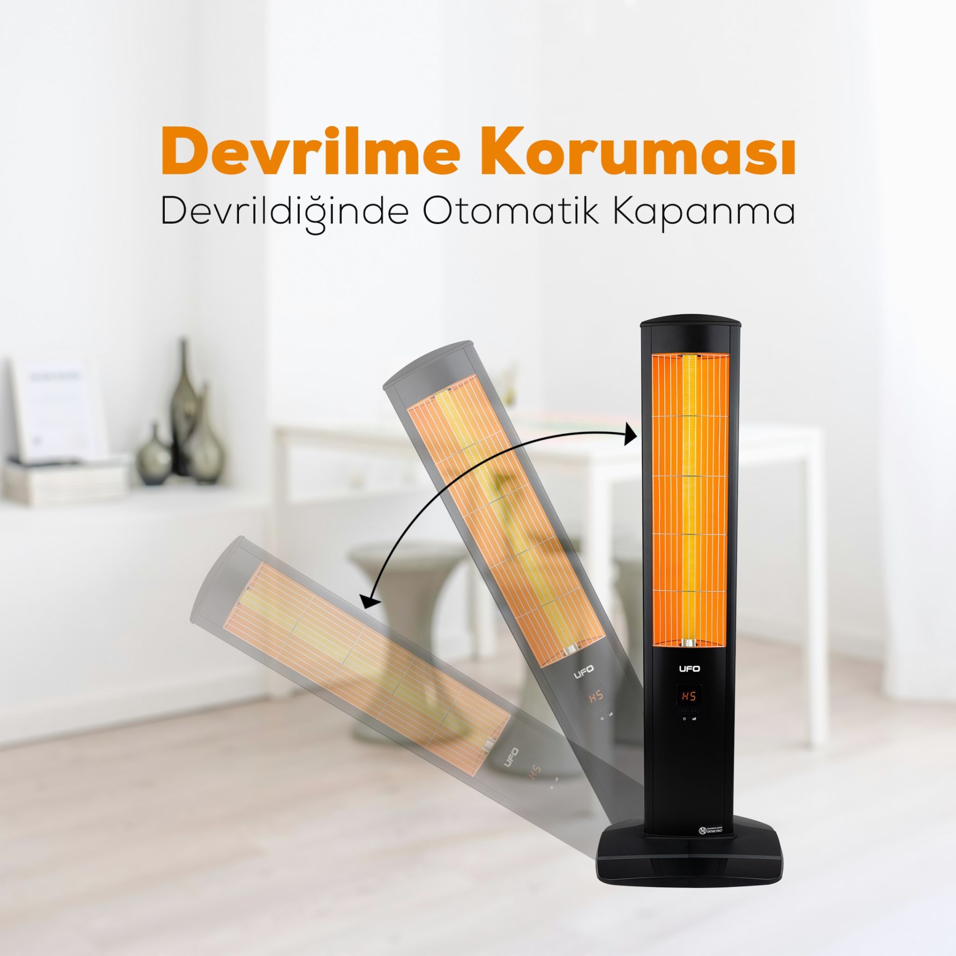 UFO Micatronic 2400 W Kule Tipi Isıtıcı