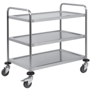 3 KATLI PASLANMAZ SERVİS ARABASI 304