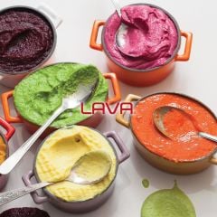 Lava Döküm Mini Oval Tencere. Trendy Serisi Ölçü 9x12cm