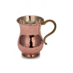 Kordonsuz Maşrapa El Dövme 300 Ml Kırmızı