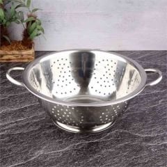 Çelik Makarna Süzgeçi 28 cm