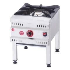 Tek Yanışlı Yer Ocağı Silverinox