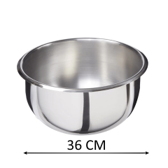 Çelik Mayonez Tenceresi 36 cm