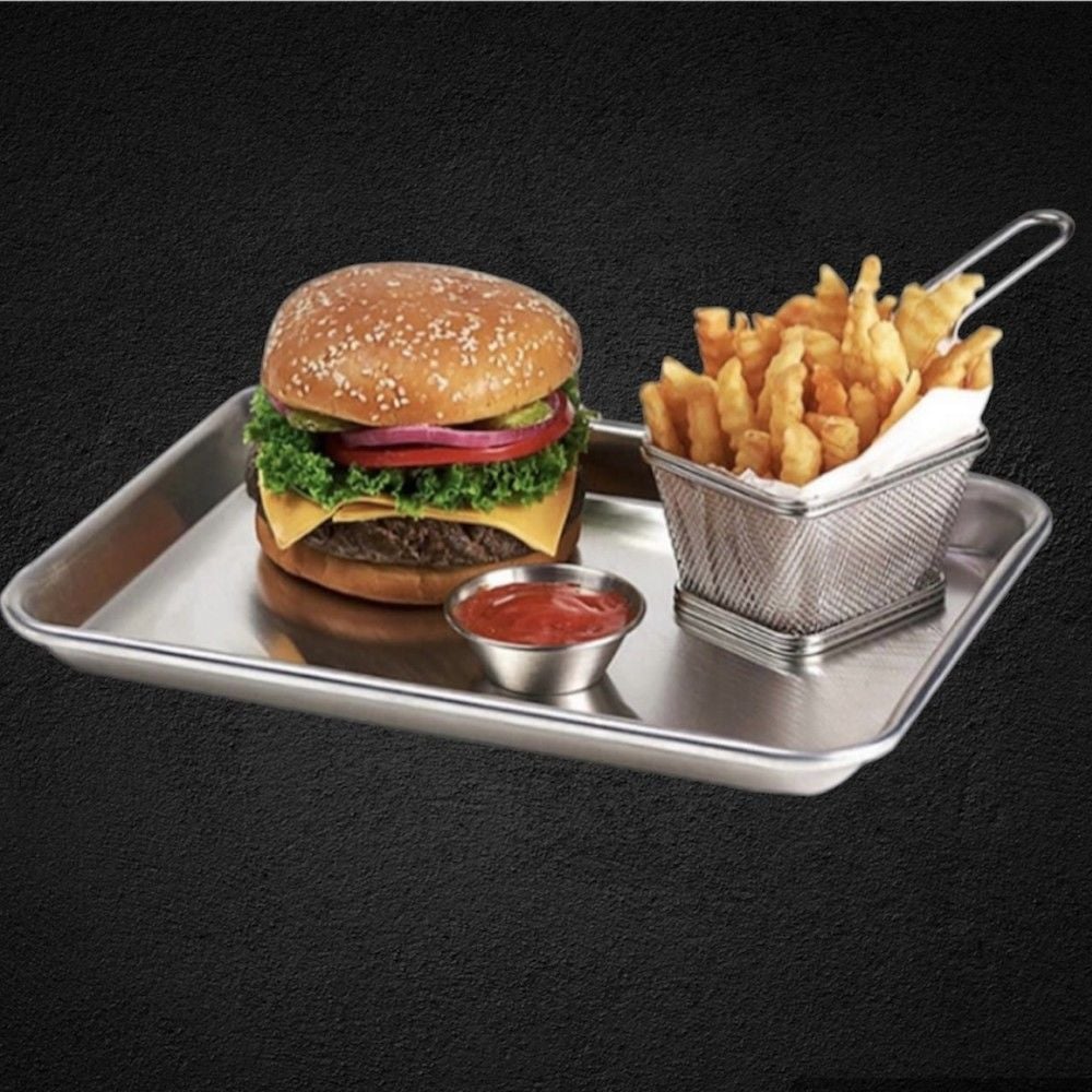 Hamburger Sunum Tepsisi 33*24