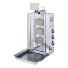 3 Radyanlı Üstten Motorlu Döner Ocağı Gazlı Ce